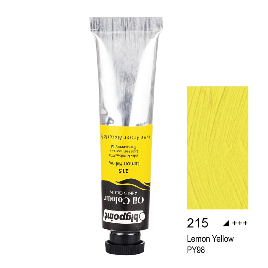 Bigpoint Yağlı Boya 45 ml Lemon Yellow 215