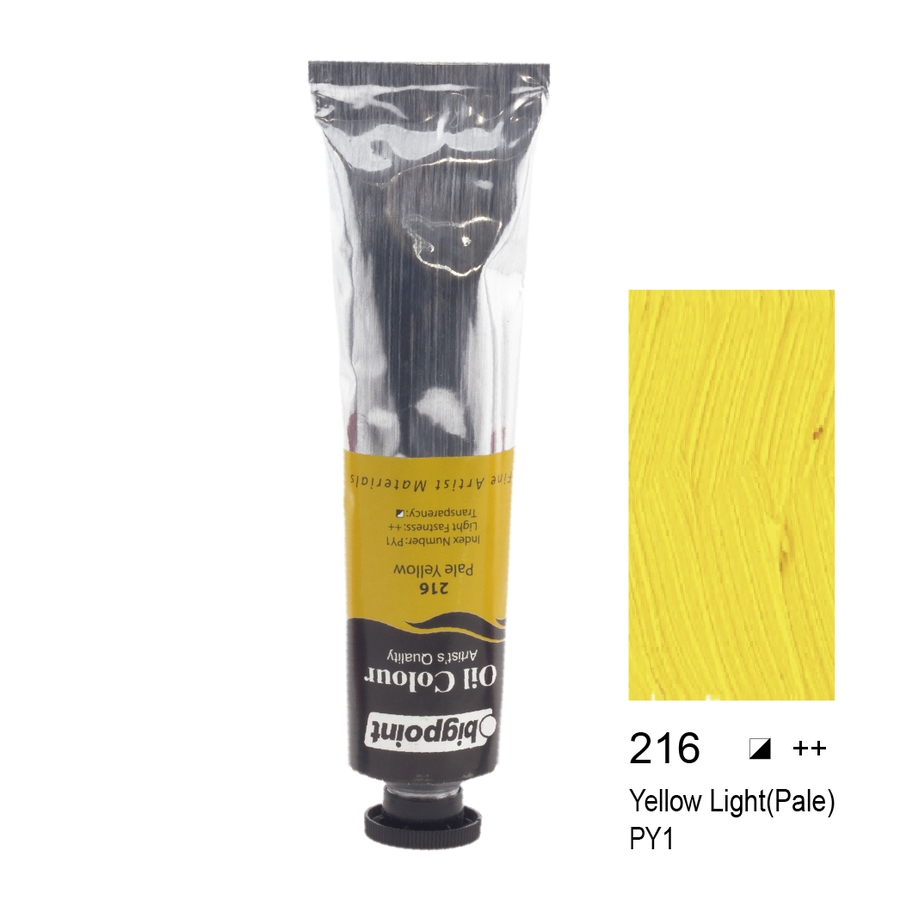 Bigpoint Yağlı Boya 45 ml Yellow Light(Pale) 216