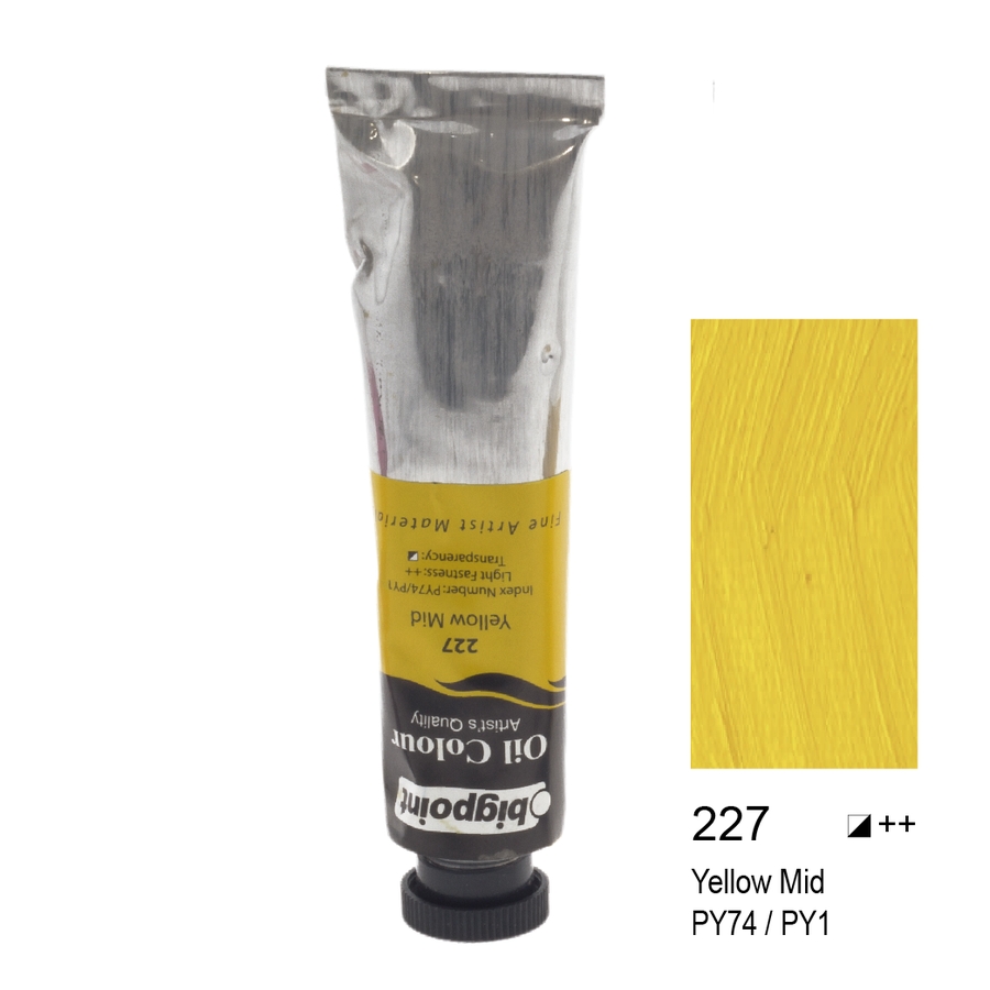 Bigpoint Yağlı Boya 45 ml Yellow Mid 227