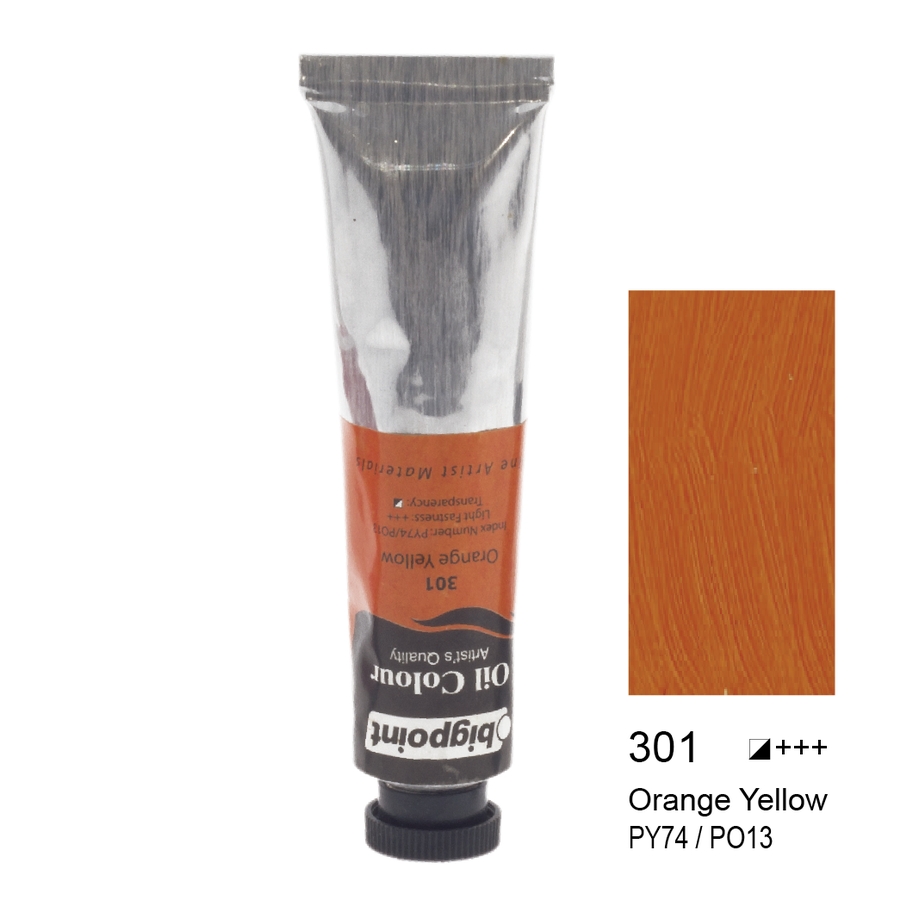 Bigpoint Yağlı Boya 45 ml Orange Yellow 301