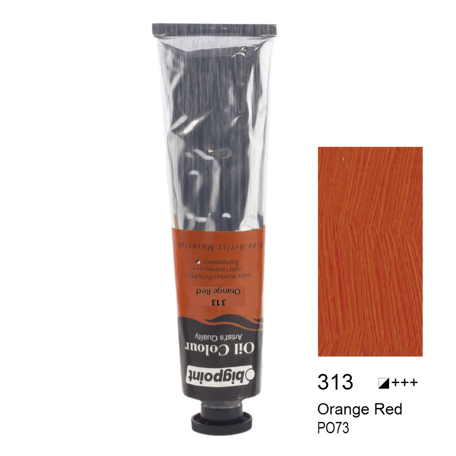 Bigpoint Yağlı Boya 45 ml Orange Red 313