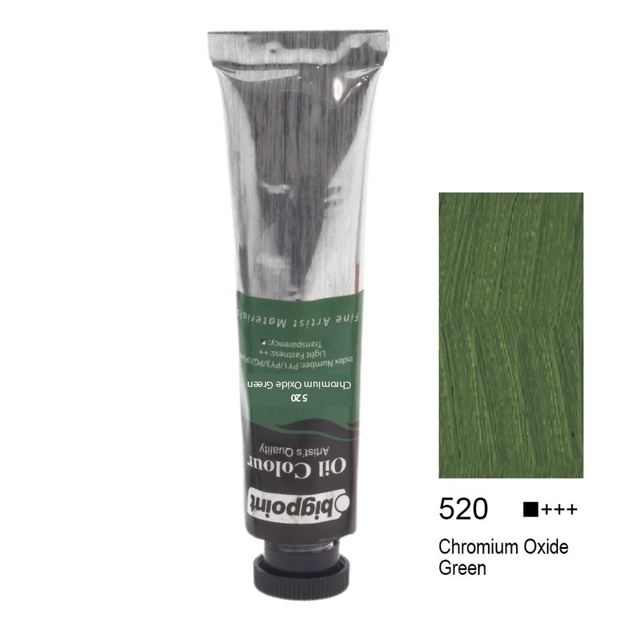 Bigpoint Yağlı Boya 45 ml Chromium Oxide Green 520