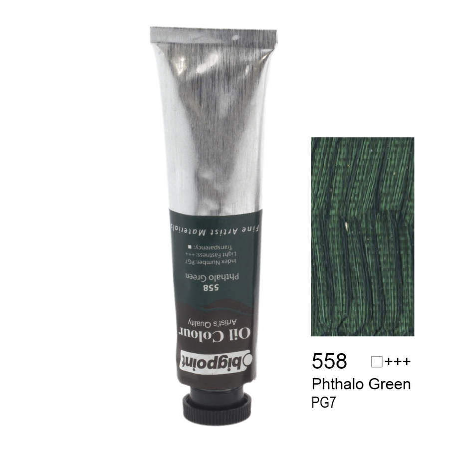 Bigpoint Yağlı Boya 45 ml Phthalo Green 558