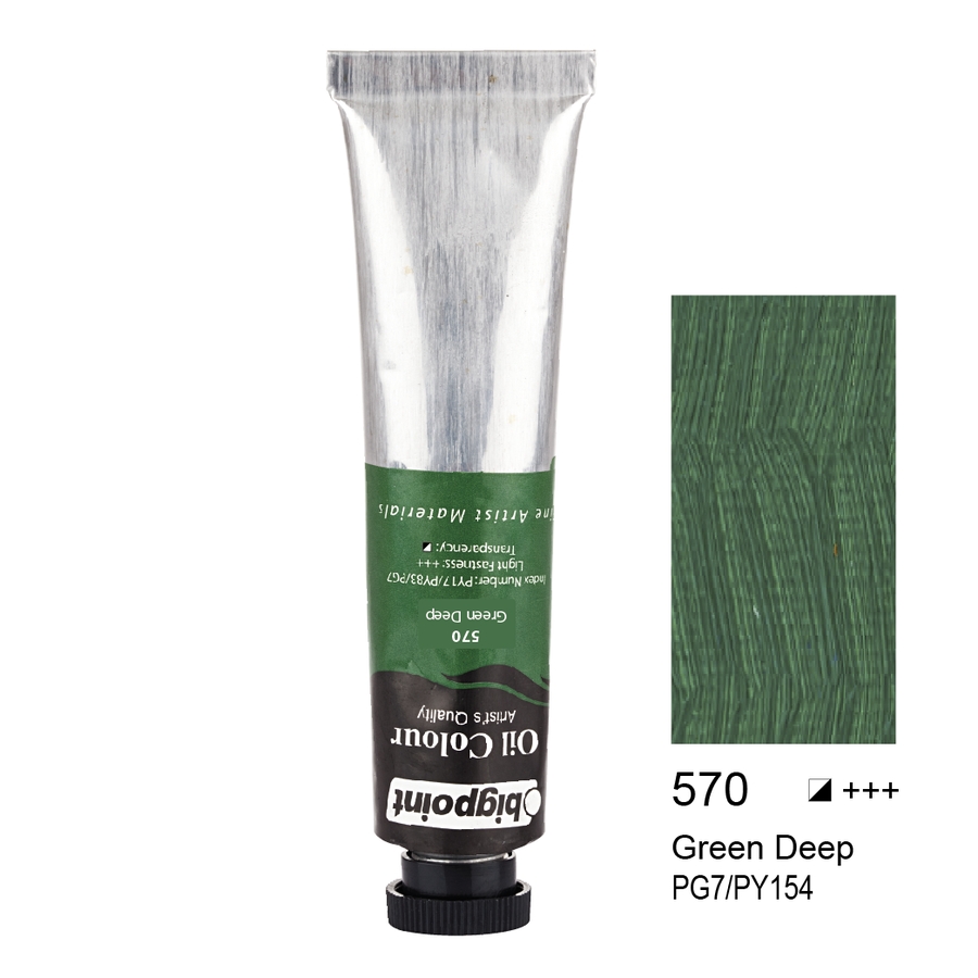 Bigpoint Yağlı Boya 45 ml Green Deep 570