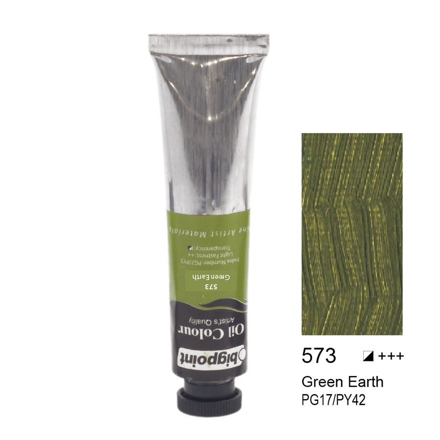 Bigpoint Yağlı Boya 45 ml Green Earth 573