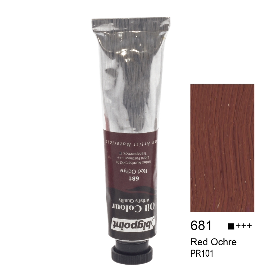 Bigpoint Yağlı Boya 45 ml Red Ochre 681