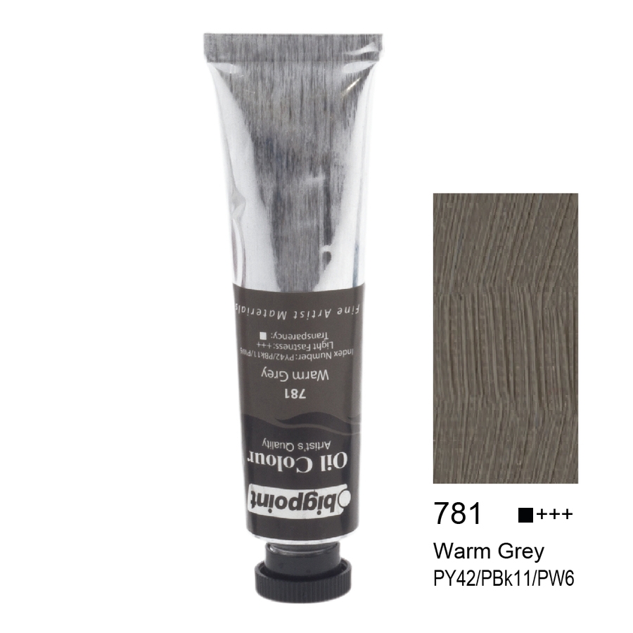 Bigpoint Yağlı Boya 200 ml Warm Grey 781