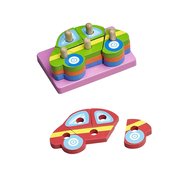 Hongji Wooden Puzzle Car