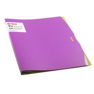 Pop Clear Book 20 Clear Pages Purple-Green