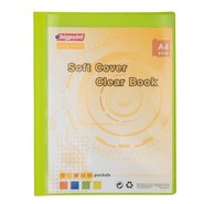Soft Cover Clear Book 20 Clear Pages Green