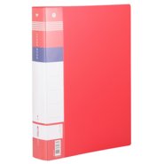 Display Book 100 Pockets Red