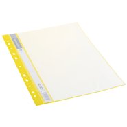 11 Holes Display Book 10 Sheets Yellow