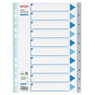 PP 11 Holes Subject Dividers 10-Tab (1-10)