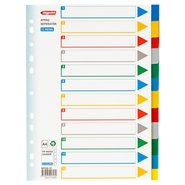 PP 11 Holes Subject Dividers 12-Tab (Colours)