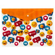 PP Printing Envelope Bag A4 Emoji