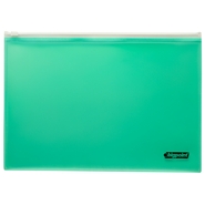 A4 PP Document Bag Green