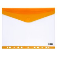 Side Load Envelope Bag with 11 Holes / Velcro Orange