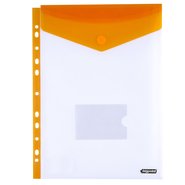 Top Load Envelope Bag with 11 Holes / Velcro Orange