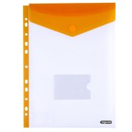 Top Load Envelope Bag with 11 Holes / Velcro Orange