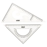 25 cm Triangular Ruler Set