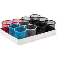 Mesh Pencil Cup 12 Pcs