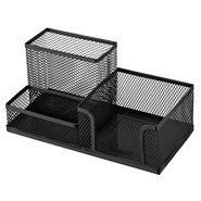 Mesh Stationery Set of 3 Dividers Black