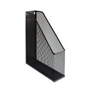 Mesh Newspaper Rack Black