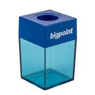 Magnetic Paper Clip Box Blue