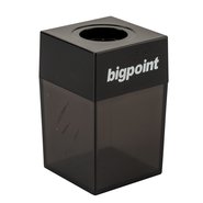 Magnetic Paper Clip Box Black