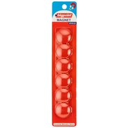 Magnet 30mm (6 Red/Blister)