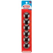 Magnet 30mm (6 Black/Blister)