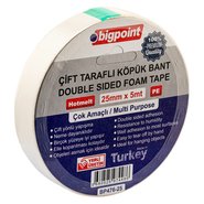 Çift Taraflı Köpük Bant 25mmx5m