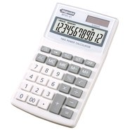 Desktop Electronic Calculator 12 Digits White