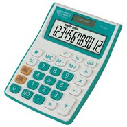 Desktop Electronic Calculator 12 Digits Blue