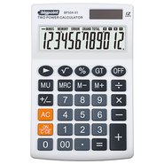 Desktop Electronic Calculator 12 Digits White