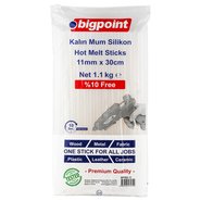 Mum Çubuk Silikon Kalın 11mm x 30cm (1.1 Kilogram)