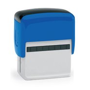 Automatic Stamp 30x69mm Nr.4 Blue