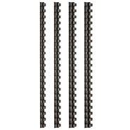 Comb Binding Rings 14mm Black (100Pcs/Box)