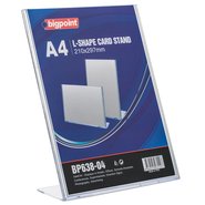 L Shape Card Stand Vertical A4