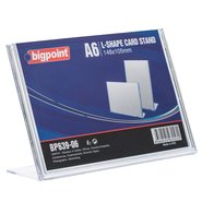 L Shape Card Stand Horizontal A6