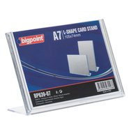 L Shape Card Stand Horizontal A7