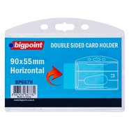 ID Card Holder Doublesided Horizontal 90x55mm