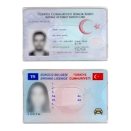 PP ID Card Holder Hard Vertical Clear 86x54mm