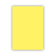 Cardboard Paper 50x70cm Yellow 100 Sheets