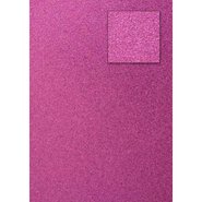 Glitter Cardboard Paper 50x70cm Pink 10 Sheets