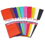 Crepe Paper (Mix 10 Assorted)