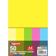 Colour Photocopy Paper (Mix 5 Colours) 50 Sheets