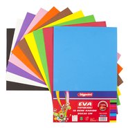 Adhesive Eva Foam 20x30cm (Mix 10 Assorted)