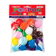 Ponpon 5cm 10 Colours (25 Pcs/Polybag)