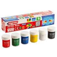 Acrylic Paint 6 Colours x 25ml